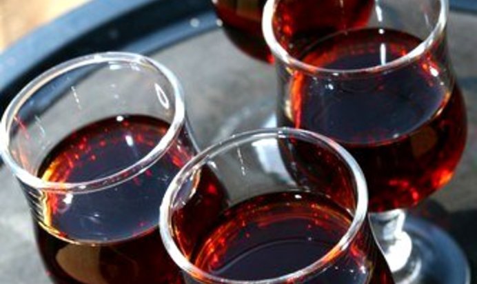 Коктейль с шерри и коньяком