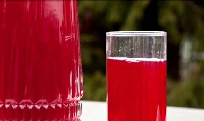 Компот из вишни замороженной