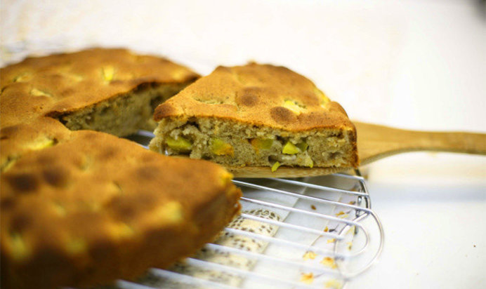 Медовый кекс с тыквой