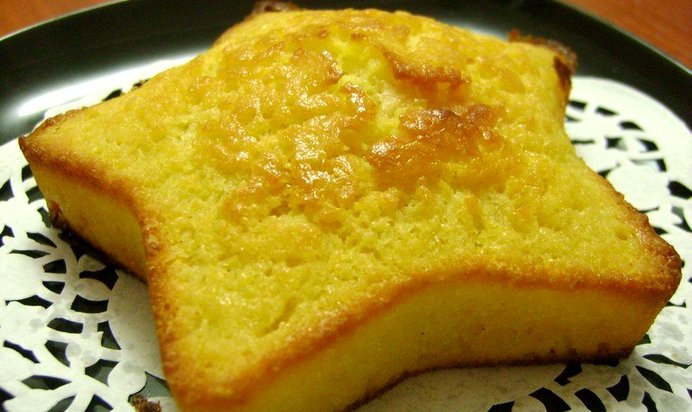 Апельсиновый кекс с белым шоколадом