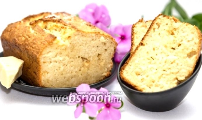 Кокосовый кекс с белым шоколадом