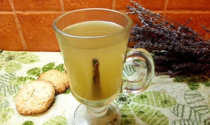 Имбирный напиток со специями