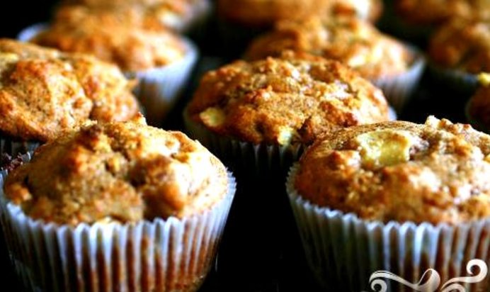 Яблочные маффины