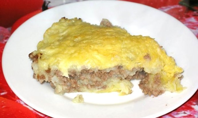 Картофельная запеканка в духовке