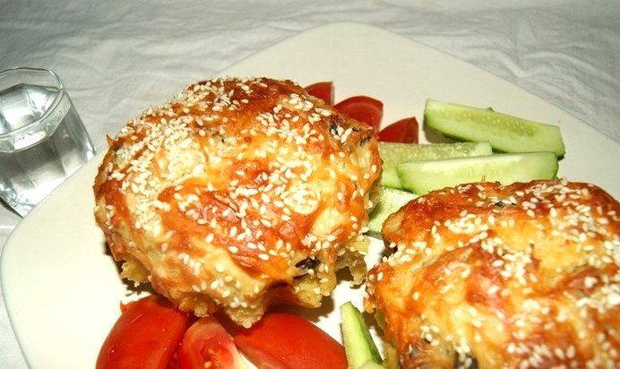 Картофельные маффины