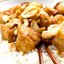 Курица в соусе карри с орехами кешью