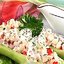 Огурцы с крабовой начинкой