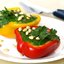 Запеченые перцы с овощным фаршем