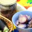 Закуска из баклажан с луком