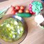 Зеленый борщ с клецками