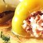 Маленькие перчики, фаршированные индейкой и рисом