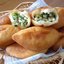 Пирожки с луком и яйцом