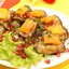 Рулетики из баклажанов с орехами