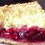 Вишневый пирог с крошкой