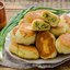 Пирожки с начинкой из яиц и зеленого лука