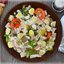 Теплый овощной салат