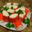Закуска из крабовых палочек