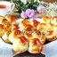 Сдобные булочки-цветочки
