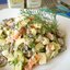 Салат с картошкой и грибами