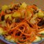Салат из корейской моркови с грибами