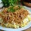 Салат с картофельной стружкой