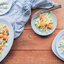 Салат с макаронами и сыром фета