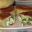Жареные пирожки с зеленым луком и яйцом дрожжевые