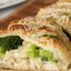 Cлоеный пирог с курицей и брокколи