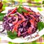 Салат из краснокочанной капусты с яблоками