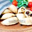 Пирожки из песочного теста с овощами