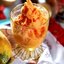 Шербет из папайи и лайма