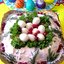 Салат "Пасхальный венок