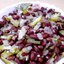 Фасолевый салат с солеными огурцами