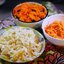 Ремулад с сельдереем и морковным салатом