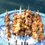 Шашлык барра-кебаб с салатом