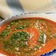 Суп из моркови с имбирем и кунжутным песто