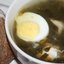 Зеленый борщ с конским щавелем на куриных грудках