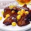 Утиная печень с виноградным соусом