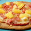 Быстрая пицца с ветчиной и ананасами