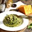 Спагетти с песто из крапивы