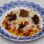 Рис с персиком и сухофруктами
