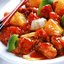 Курица с овощами в кисло-сладком соусе