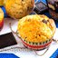 Американские ванильные маффины с кусочками шоколада