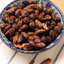 Карамелизированные орехи с корицей, имбирем и кофе
