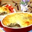 Запеканка из картофеля с мясом и грибами