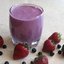 Клубнично-черничный напиток