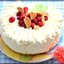 Торт из легкого творожного сыра «Малина со сливками»