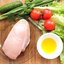 Салат из курицы и свежих овощей