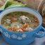 Суп с фрикадельками и рисом