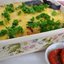 Запеканка из свежей капусты с перловкой и грибами